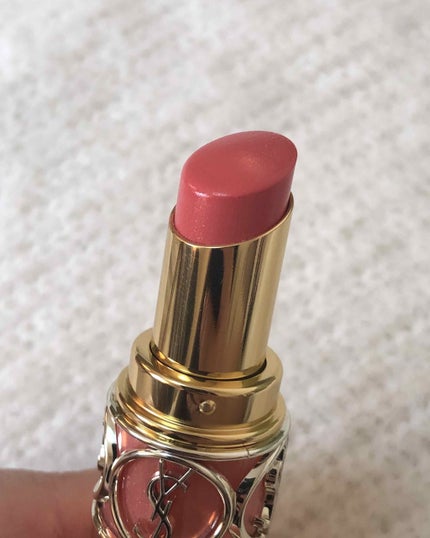 ルージュ ヴォリュプテ シャイン/YVES SAINT LAURENT BEAUTE/口紅を使ったクチコミ(2枚目)