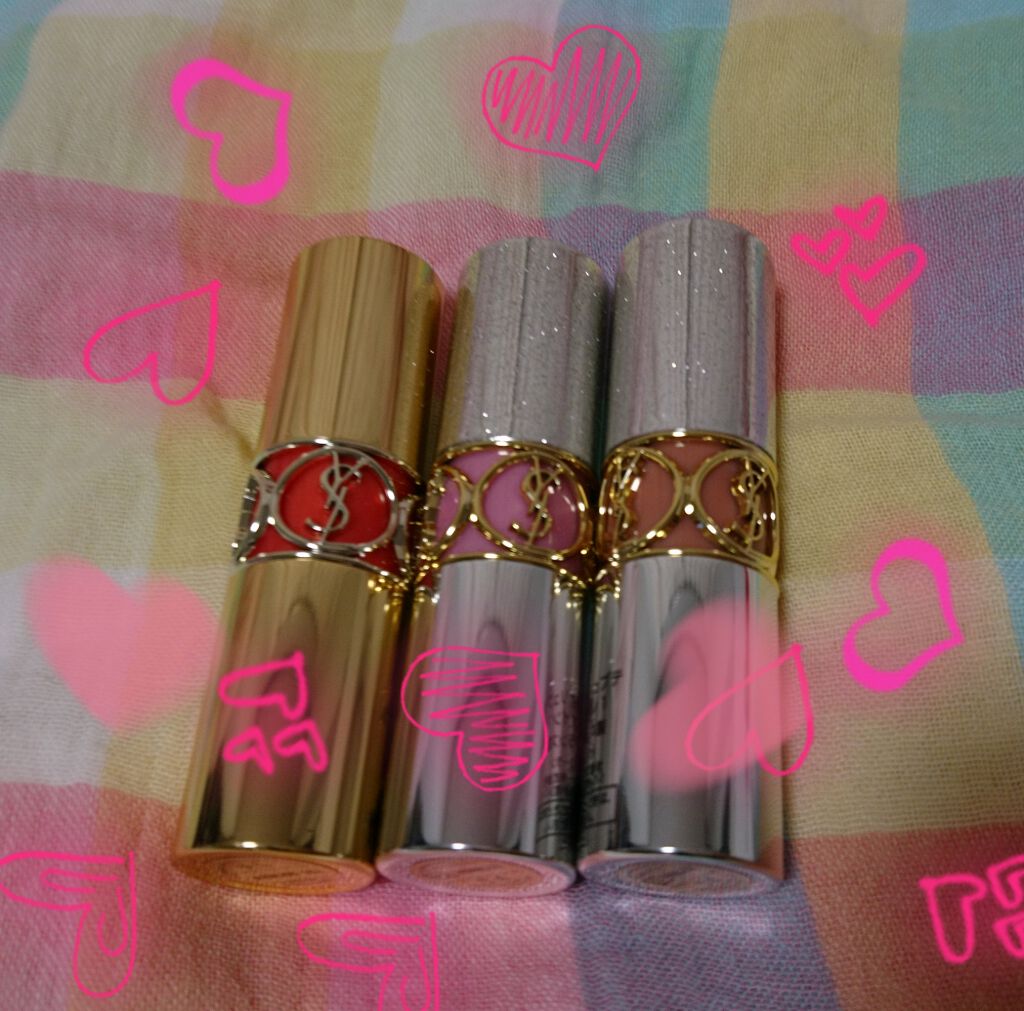 ルージュ ヴォリュプテ ロックシャイン/YVES SAINT LAURENT BEAUTE/口紅を使ったクチコミ（1枚目）