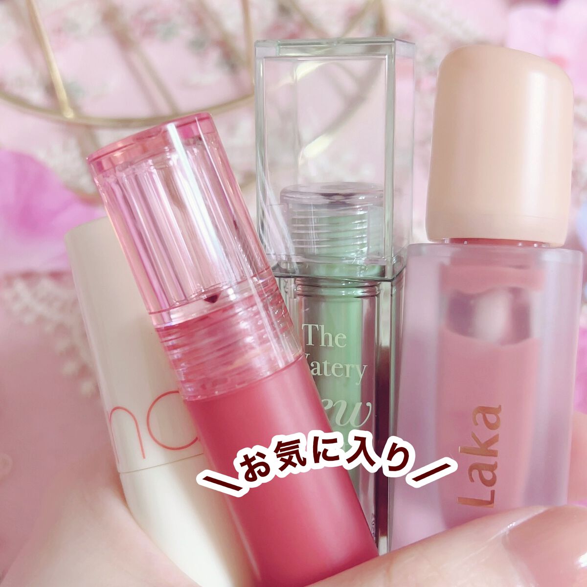 ジューシーラスティングティント/rom&nd/リップティントを使ったクチコミ（1枚目）