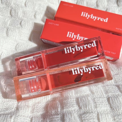 ジューシーライアー ウォーターティント/lilybyred/リップティントを使ったクチコミ(2枚目)