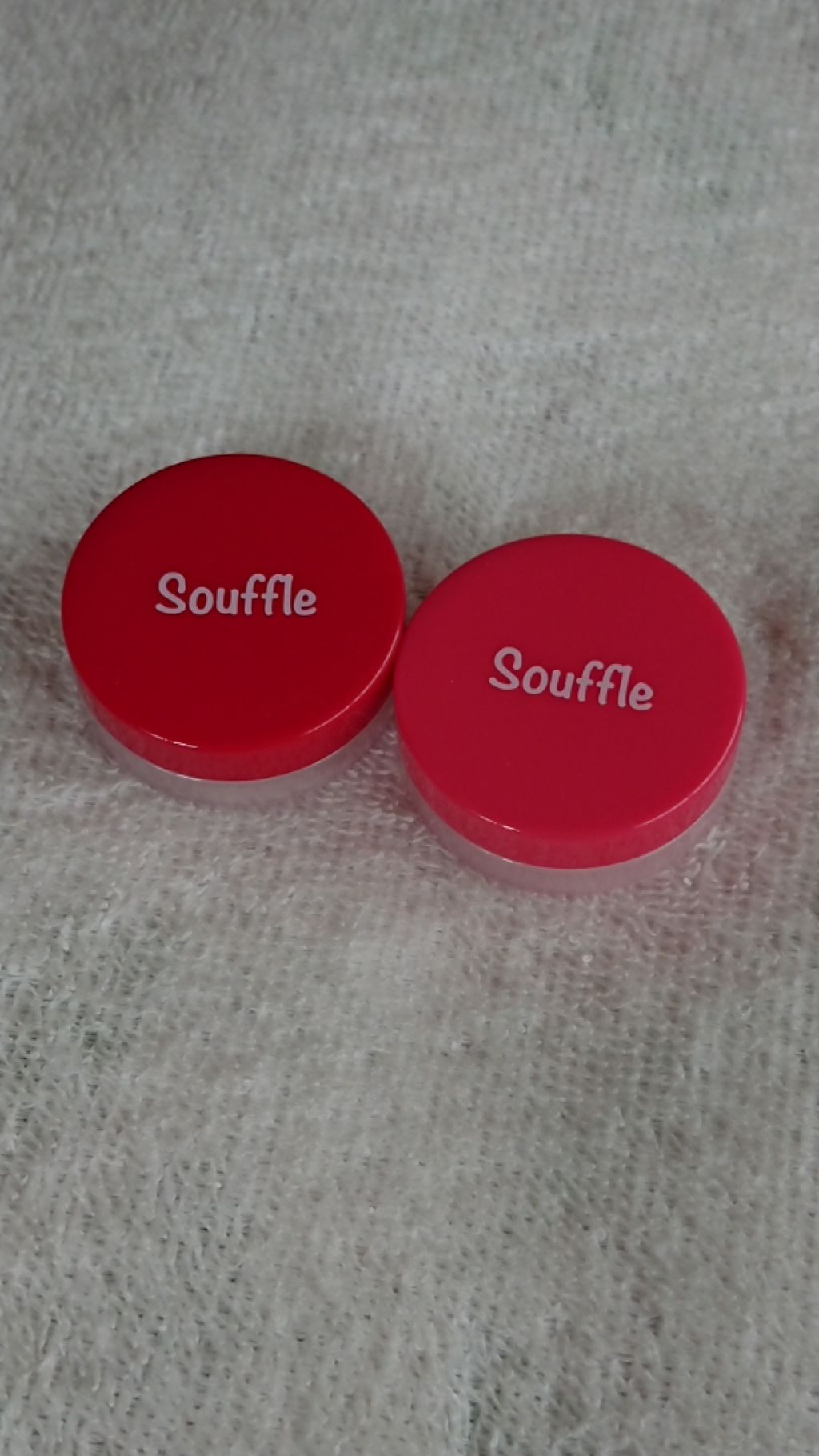 スフレチーク Souffle/DAISO/ジェル・クリームチークを使ったクチコミ(1枚目)