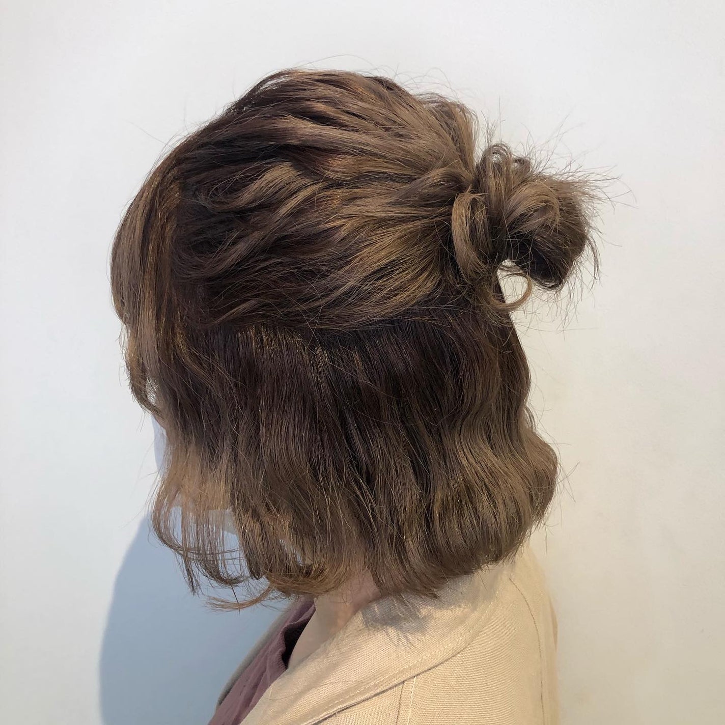 田中みづき on LIPS 「💐...🕊🤎#簡単ヘアアレンジ....ヘアセット予約承り中❤..」(3枚目)