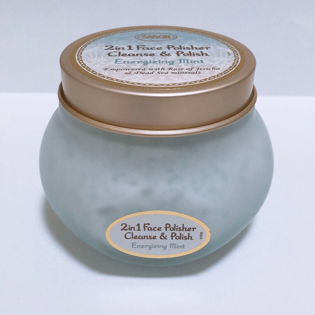 フェイスポリッシャー リフレッシング(ミント)/SABON/スクラブ・ゴマージュを使ったクチコミ(2枚目)