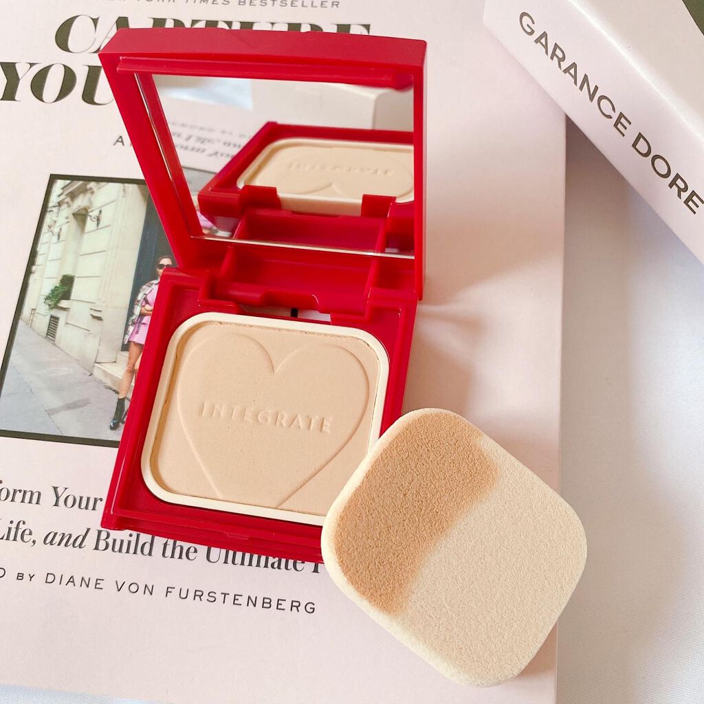 プロフィニッシュファンデーション/インテグレート/パウダーファンデーションを使ったクチコミ(3枚目)