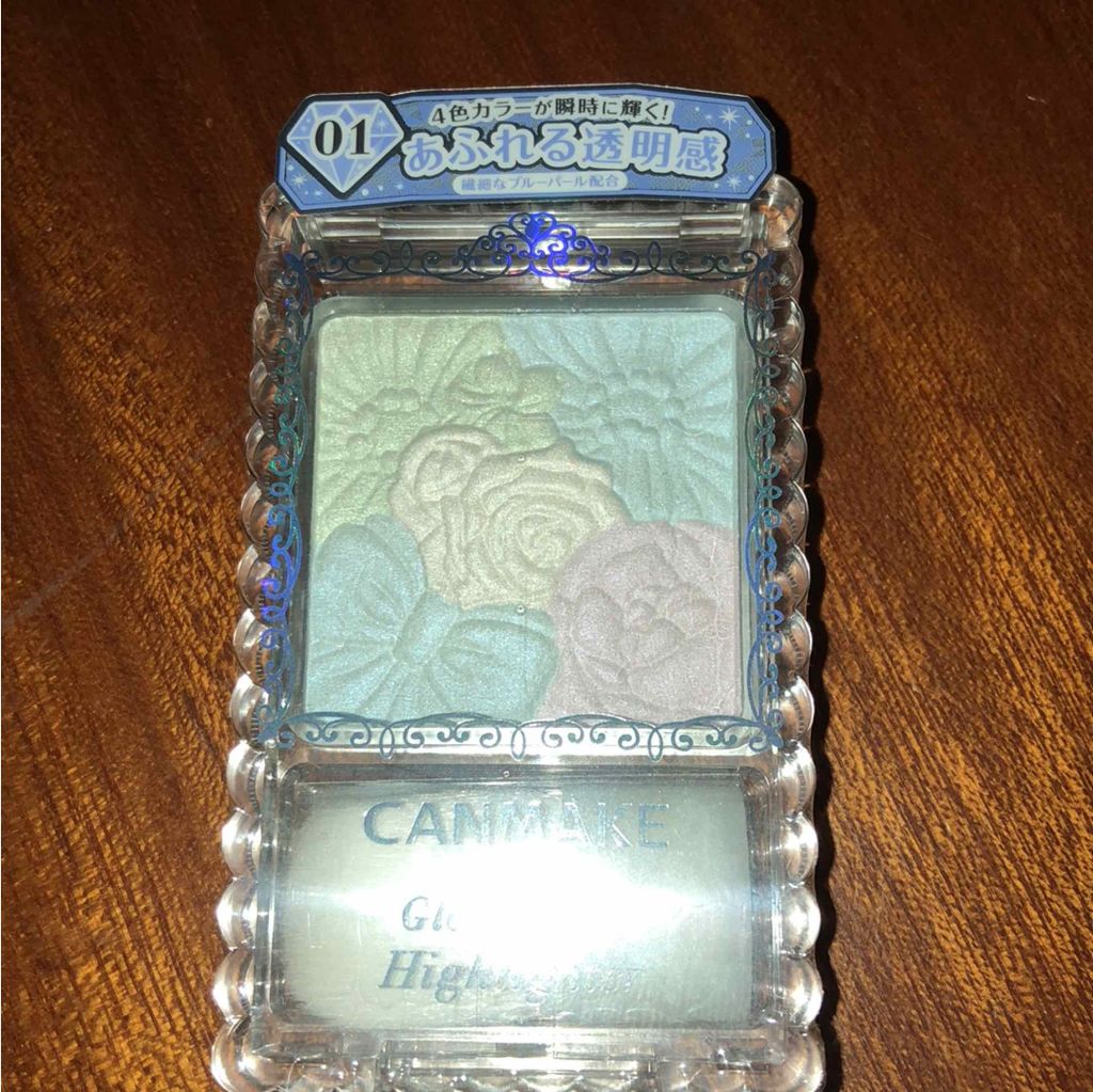 グロウフルールハイライター/キャンメイク/パウダーハイライトを使ったクチコミ(1枚目)