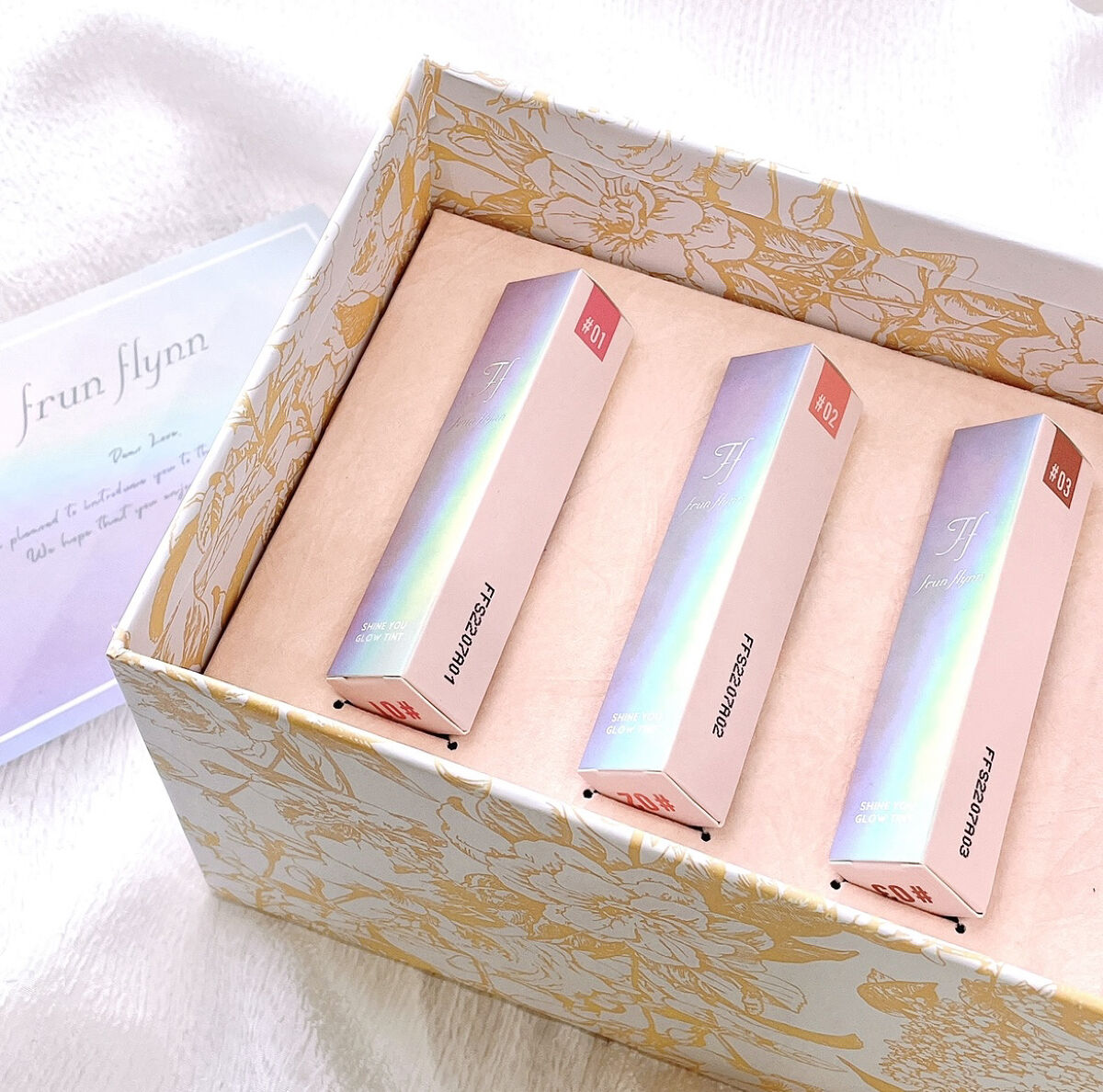 frunflynn シャインユー グロウティント/frunflynn/リップティントを使ったクチコミ（2枚目）