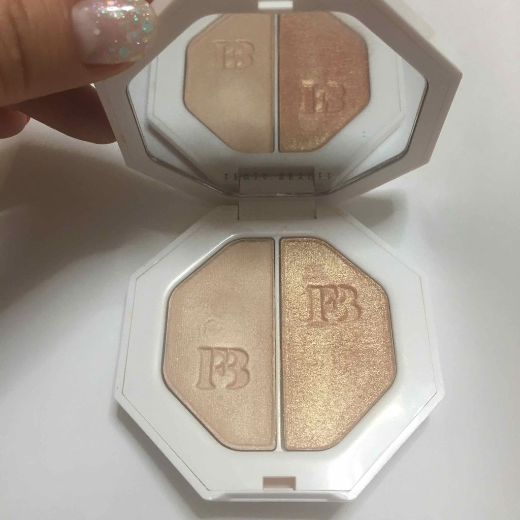 KILLAWATT FREESTYLE HIGHLIGHTER DUO/FENTY BEAUTY BY RIHANNA/パウダーハイライトを使ったクチコミ(1枚目)