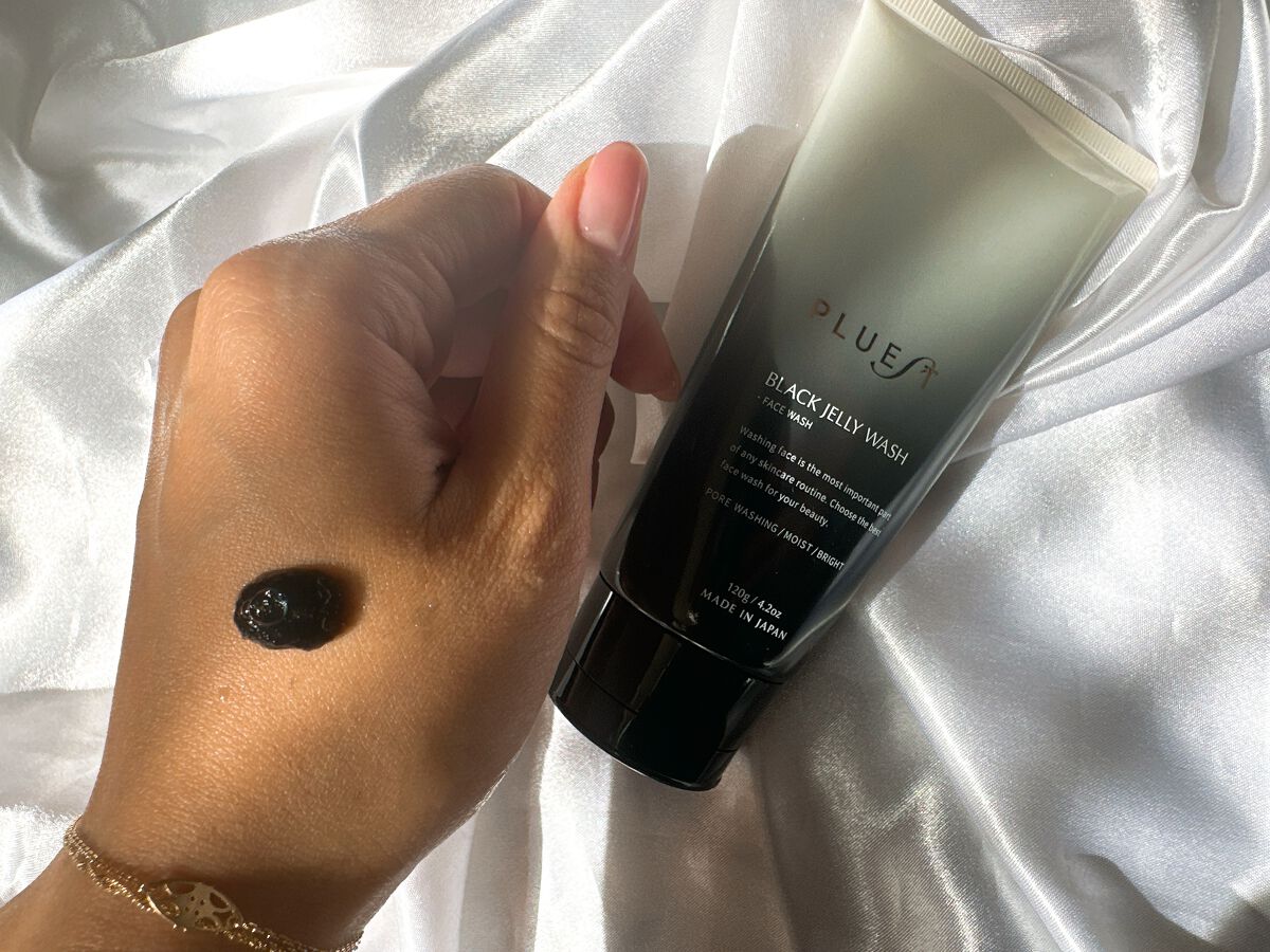BLACK JELLY WASH（ブラックジェリーウォッシュ）/PLUEST/その他洗顔料を使ったクチコミ（2枚目）