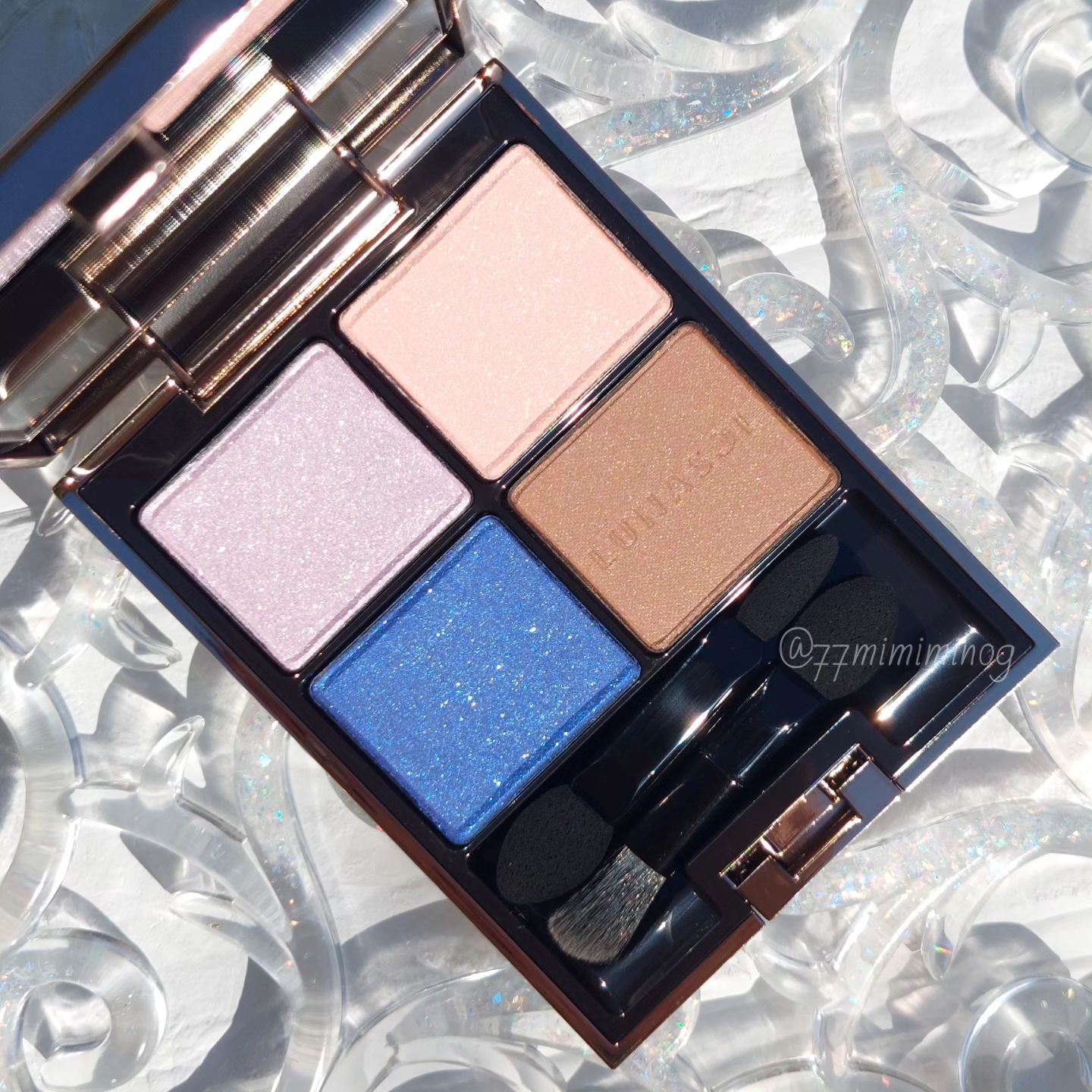 アイカラーレーション/LUNASOL/アイシャドウパレットを使ったクチコミ（2枚目）