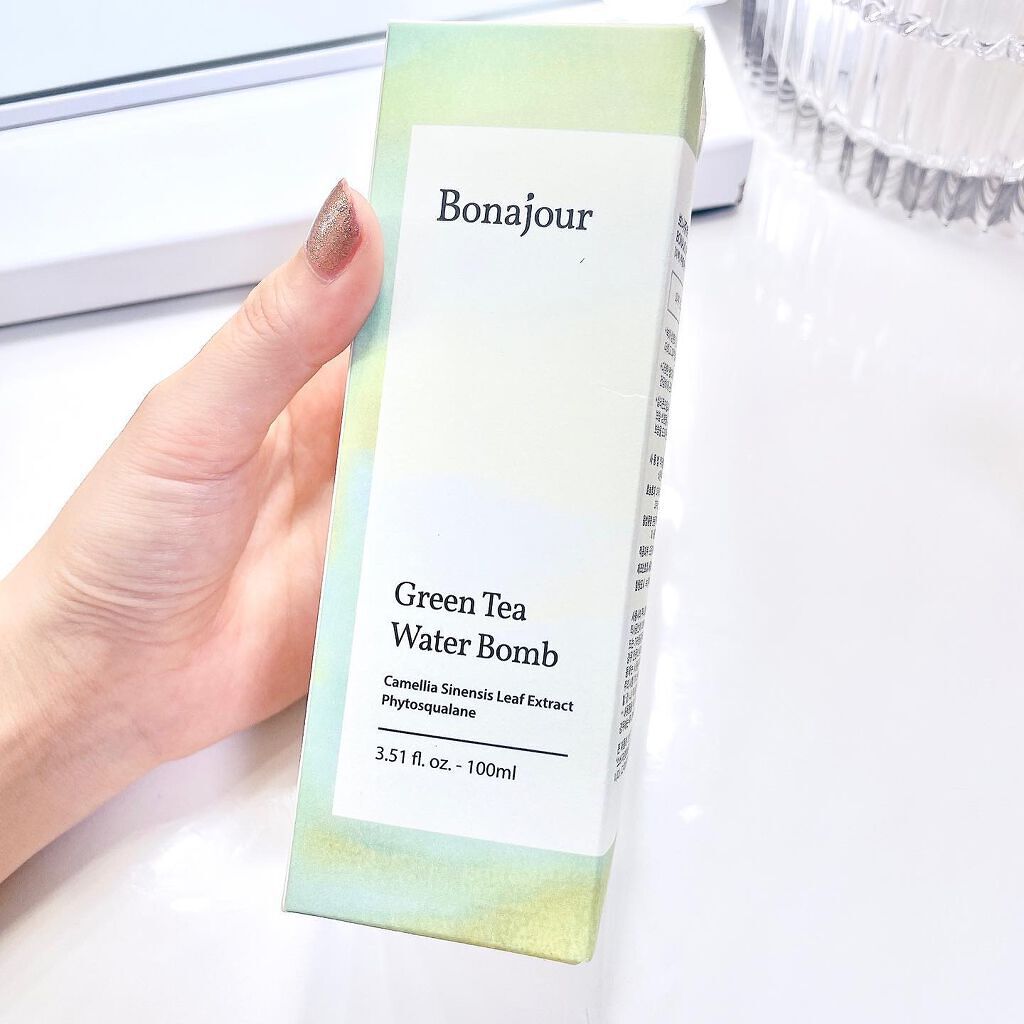 グリーンティーエッセンシャルマスク/Bonajour/シートマスク・パックを使ったクチコミ（2枚目）