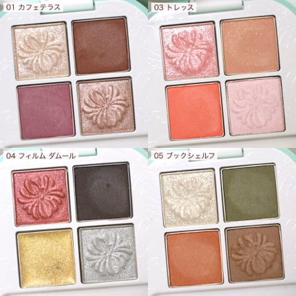 ポール & ジョー アイデザイン パレット/PAUL & JOE BEAUTE/アイシャドウパレットを使ったクチコミ(4枚目)