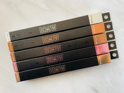 ブロウインク カラーティントデュオ 01 クールアッシュブラウン/MAYBELLINE NEW YORK/眉ティントの画像