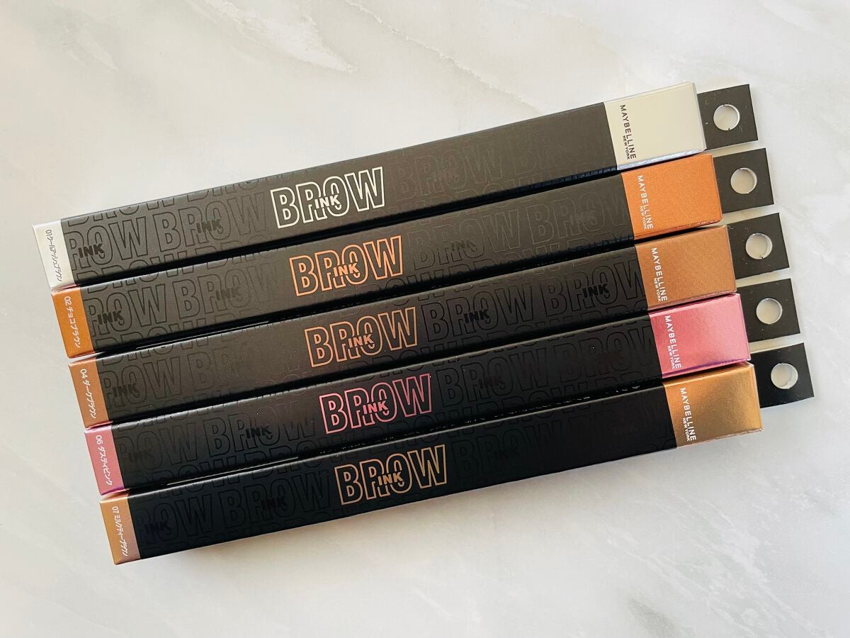 ブロウインク カラーティントデュオ/MAYBELLINE NEW YORK/眉ティントを使ったクチコミ(4枚目)