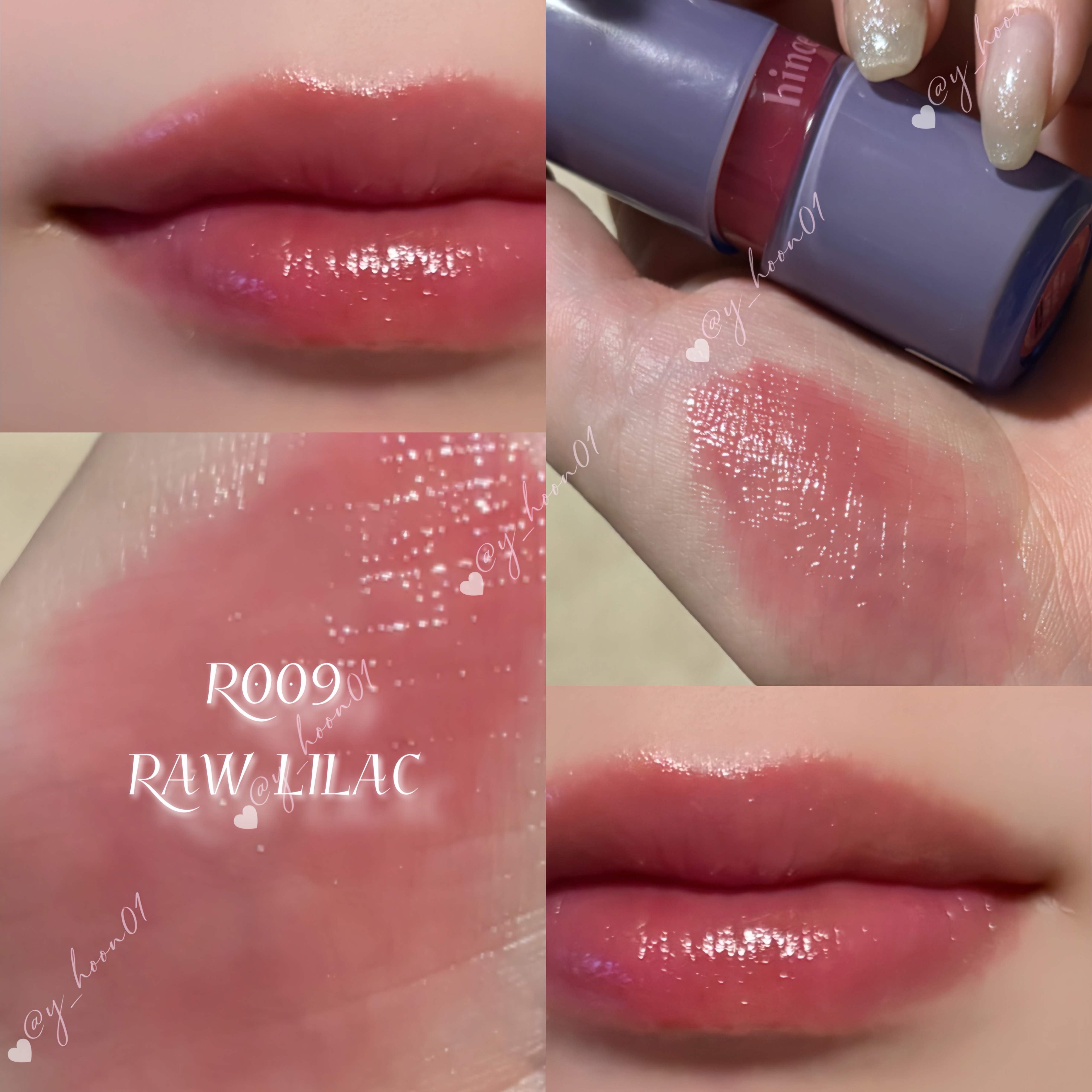 ロウグロウジェルティント/hince/リップティントを使ったクチコミ（1枚目）