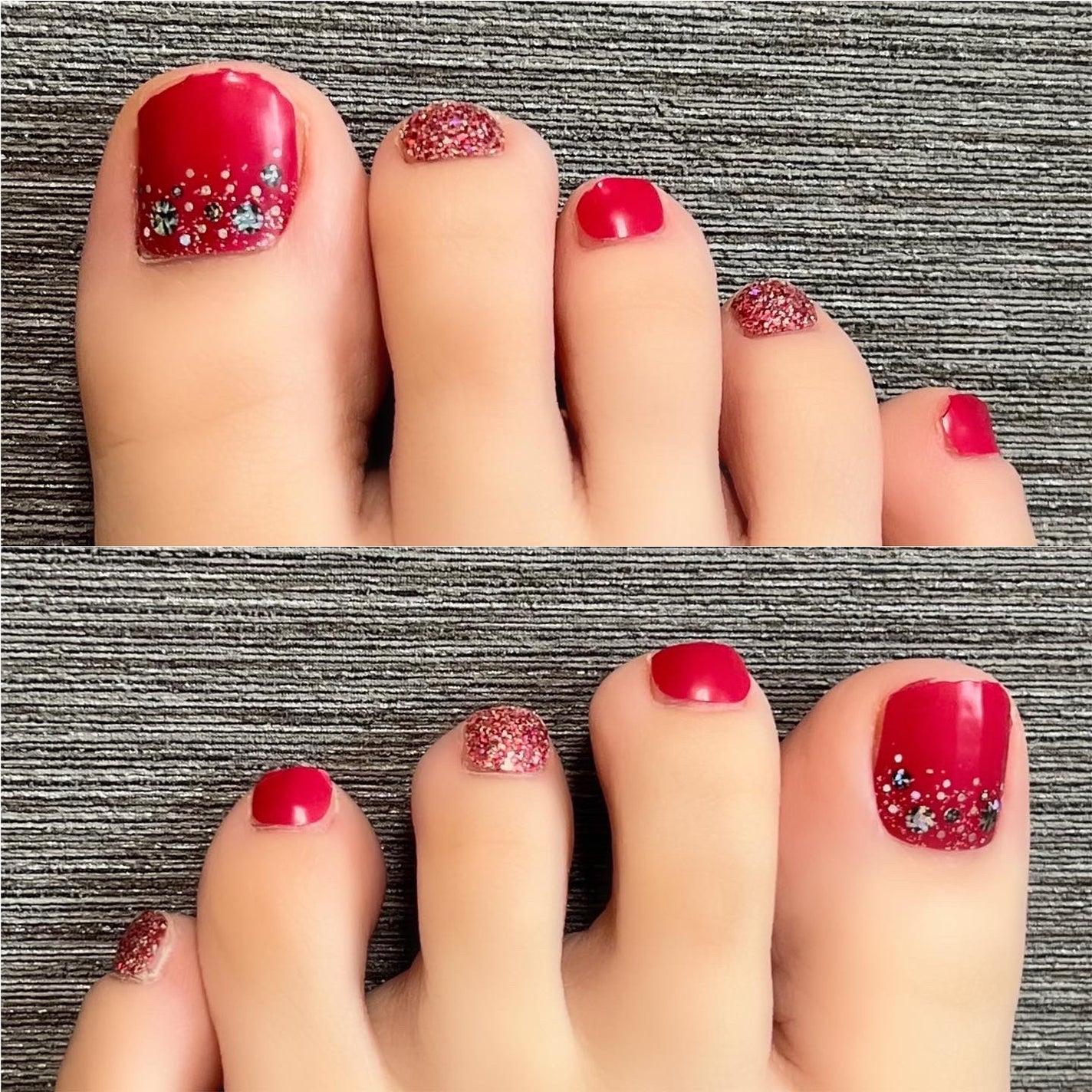 ダッシングディバグロスジェルネイルストリップ/DASHINGDIVA MAGICPRESS/ネイルシールを使ったクチコミ(9枚目)