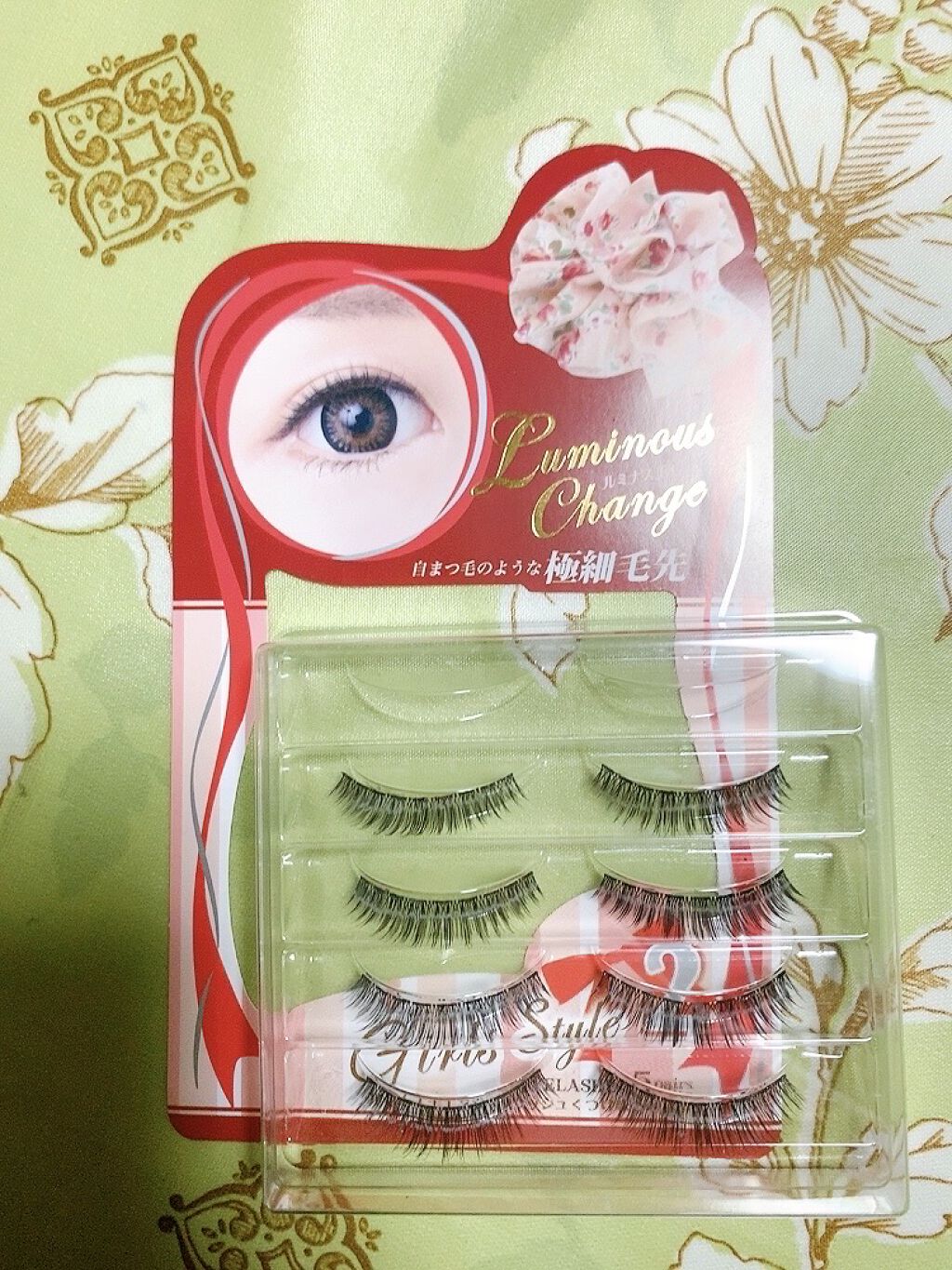 ルミナスチェンジアイラッシュ 5ペア レディシリーズ/ビー・エヌ/つけまつげを使ったクチコミ（2枚目）