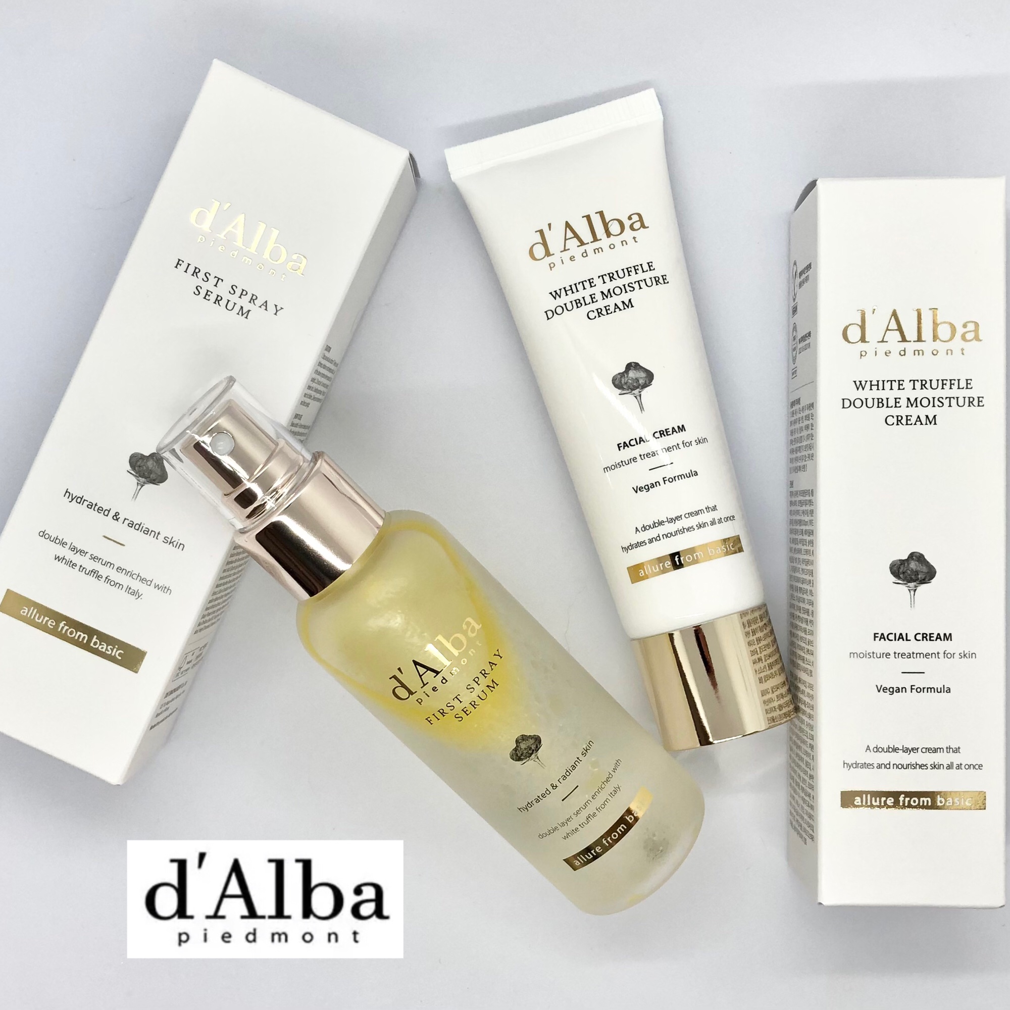 【bibin様を通じてd'Alba様よりご提供いただきました】
*
韓国🇰🇷コスメ『d'Alba(ダルバ)』の「ホワイトトリュフ ファーストスプレーセラム」と「ホワイトトリュフ ダブルモイスチャークリーム」を使ってみました〜💖
*
『