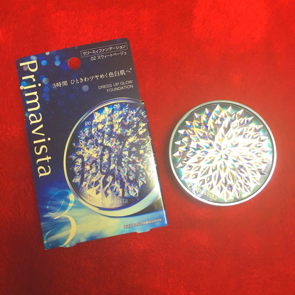 ドレスアップグロウファンデーション/プリマヴィスタ/クリーム・エマルジョンファンデーションを使ったクチコミ（1枚目）