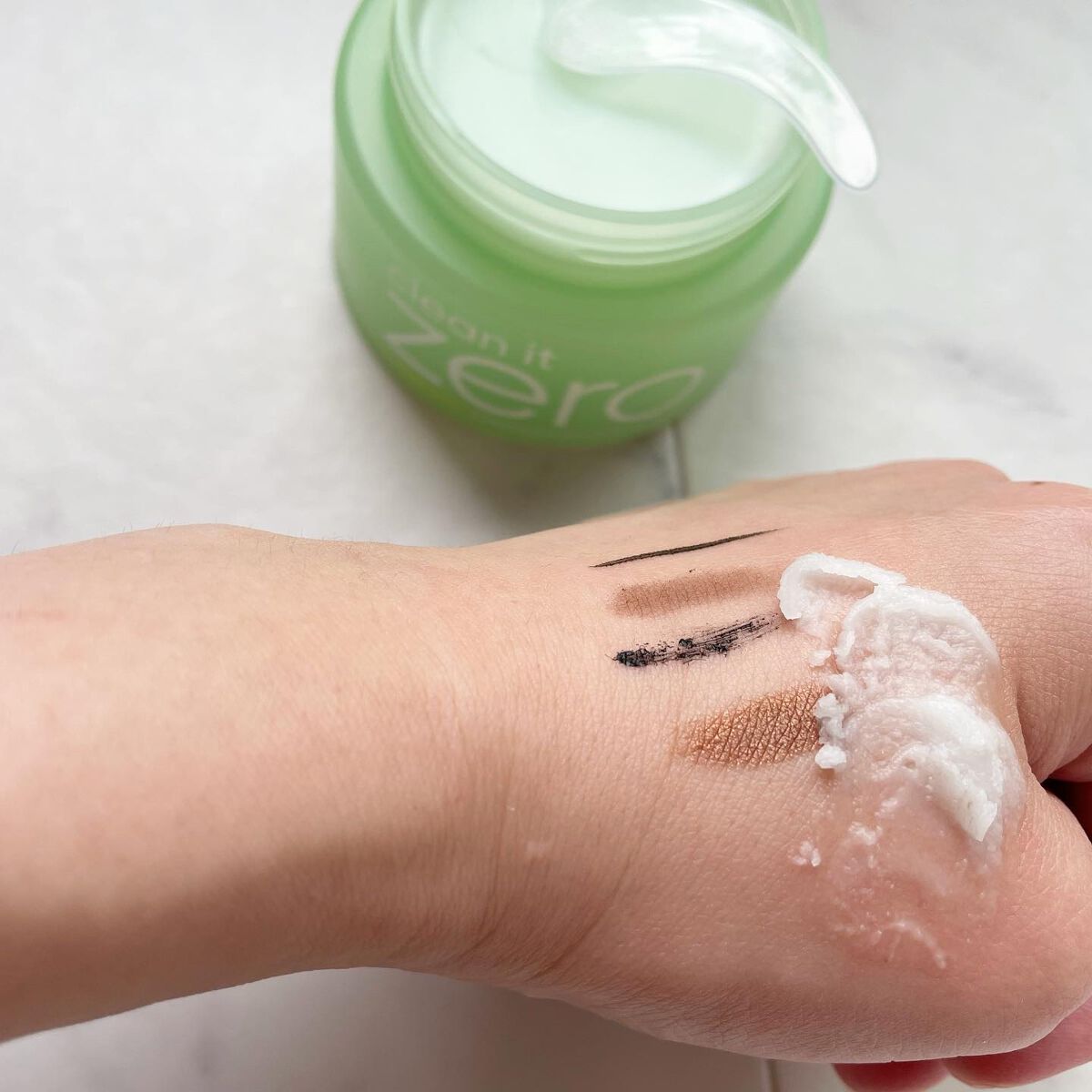 クリーンイットゼロ クレンジングバーム ポアクラリファイング/BANILA CO/クレンジングバームを使ったクチコミ(5枚目)