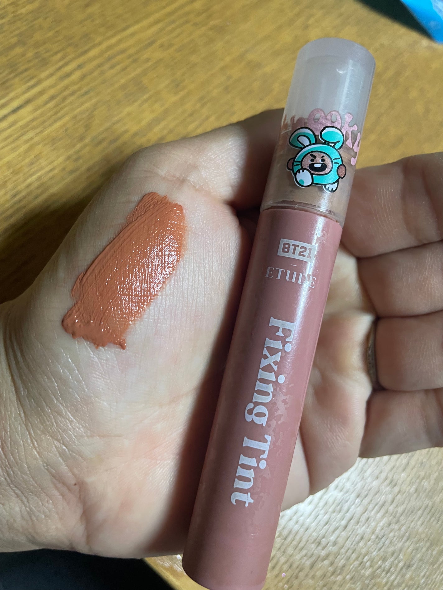 フィクシングティント/ETUDE/リップティントを使ったクチコミ(4枚目)