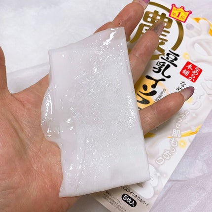 リンクルジェル乳液マスク/なめらか本舗/シートマスク・パックを使ったクチコミ(1枚目)