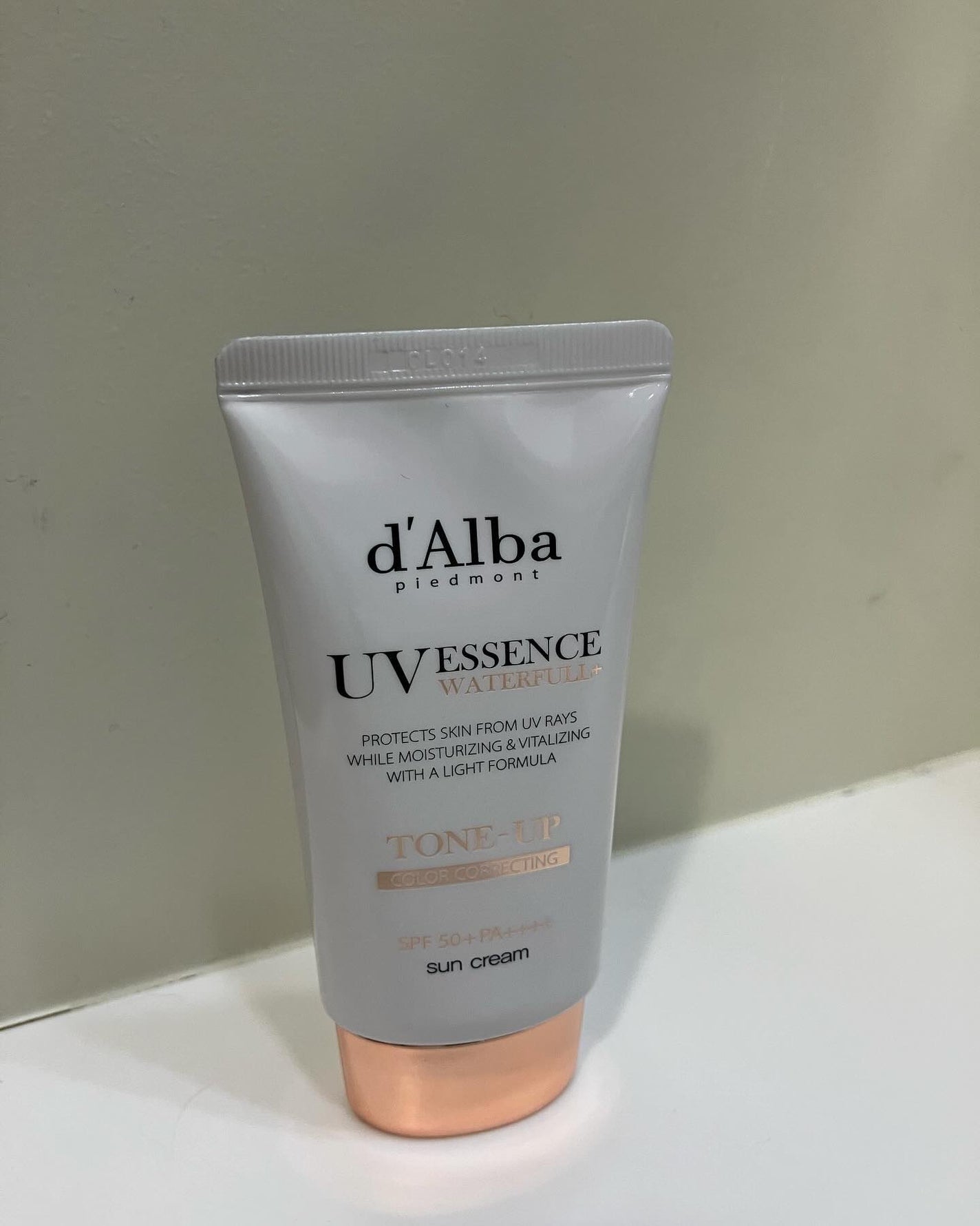 ウォータフルトーンアップサンクリーム/ダルバ/日焼け止めクリームを使ったクチコミ(1枚目)