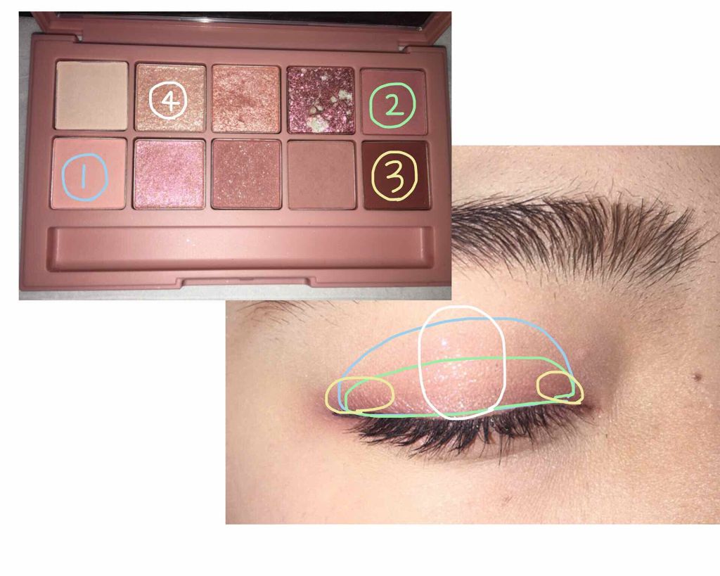 「塗るつけまつげ」自まつげ際立てタイプ/デジャヴュ/マスカラを使ったクチコミ（2枚目）