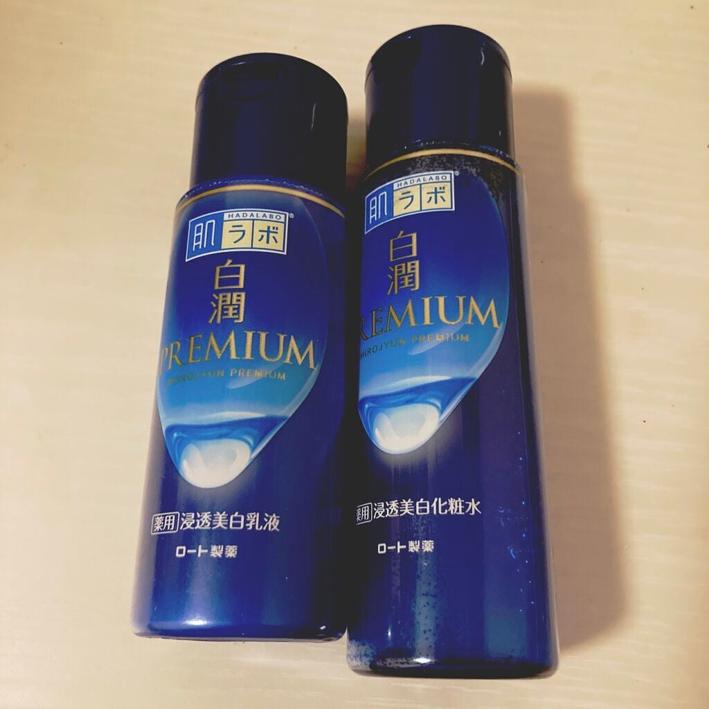 白潤プレミアム薬用浸透美白化粧水/肌ラボ/化粧水を使ったクチコミ(1枚目)