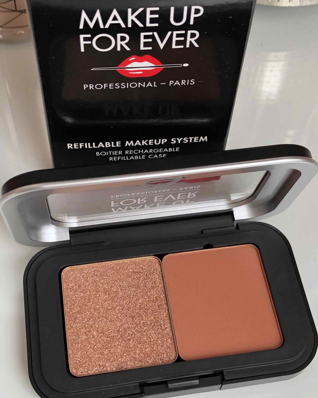 アーティストカラーシャドウ/MAKE UP FOR EVER/アイシャドウパレットを使ったクチコミ(1枚目)