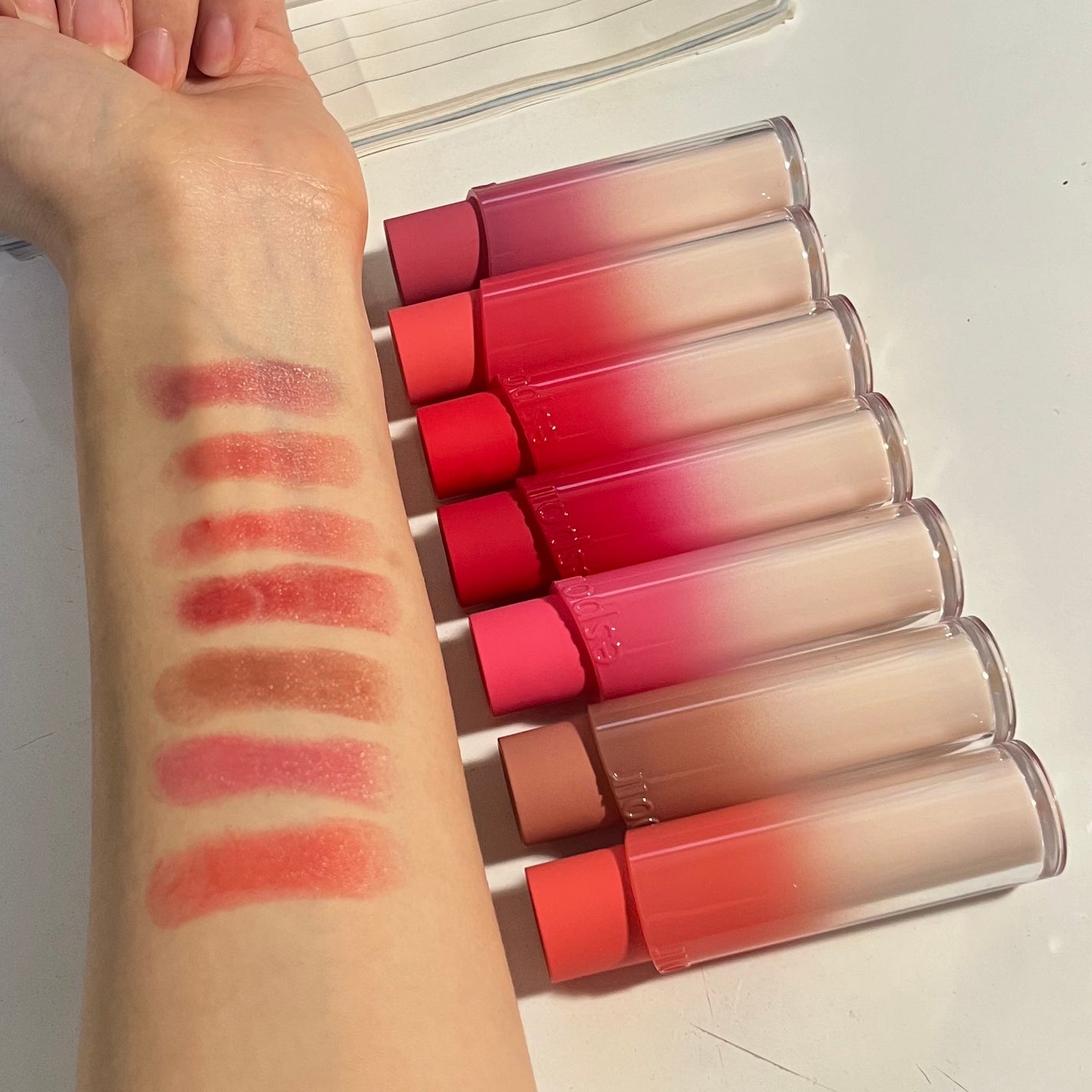 ノーウェアリップスティック バーミンググロー/espoir/口紅を使ったクチコミ(6枚目)