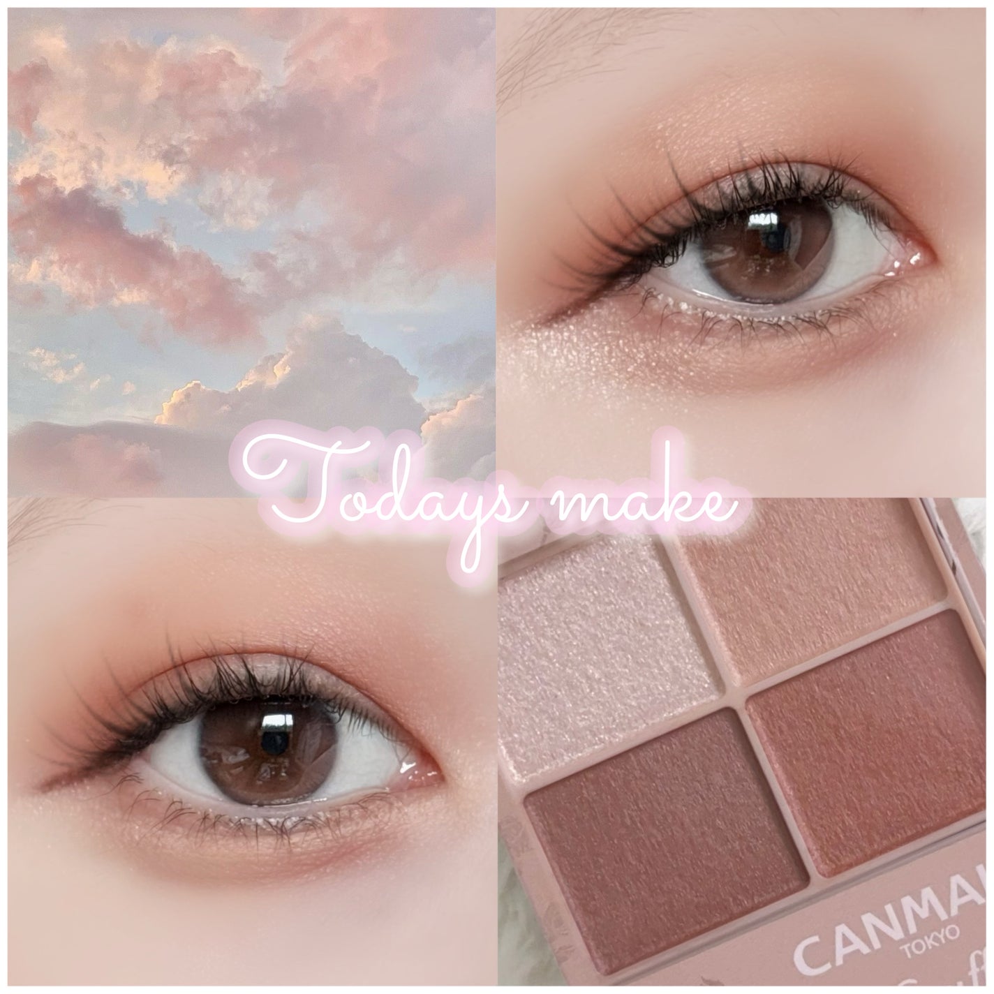 シルキースフレアイズ(マットタイプ)/キャンメイク/アイシャドウパレットを使ったクチコミ(1枚目)
