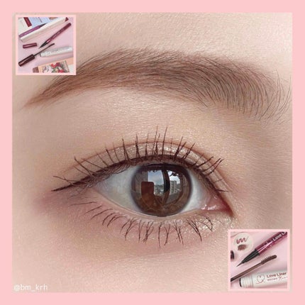 オールラッシュマスク ブラウンニュアンス コレクション ローズベリーブラウン/ラブ・ライナー/マスカラを使ったクチコミ(1枚目)