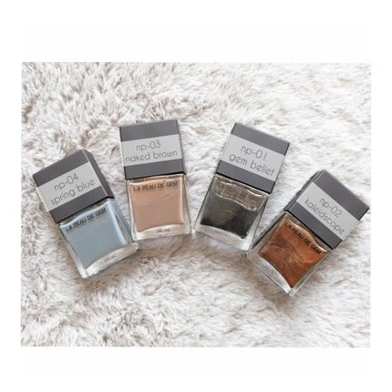LA PEAU DE GEM nail polish/la peau de gem./マニキュアを使ったクチコミ(2枚目)