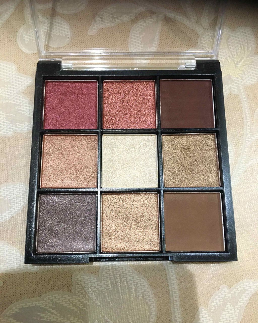 UR GLAM BLOOMING EYE COLOR PALETTE/U R GLAM/アイシャドウパレットを使ったクチコミ(3枚目)
