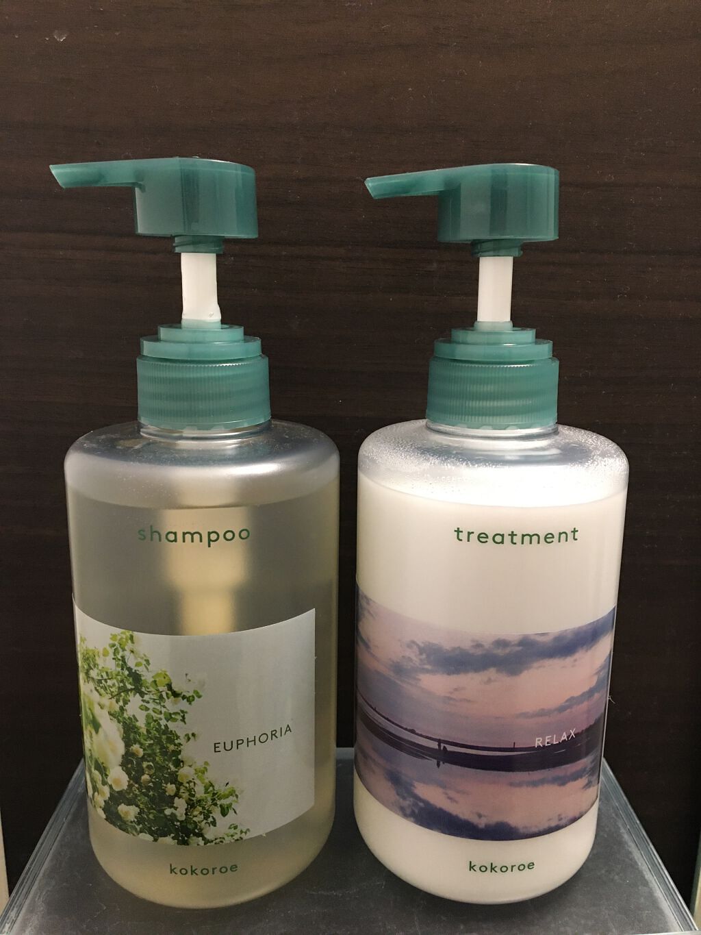 髪がうるおう精油シャンプー／トリートメント しっとり  シャンプー本体 480ml/kokoroe/シャンプー・コンディショナーを使ったクチコミ（1枚目）