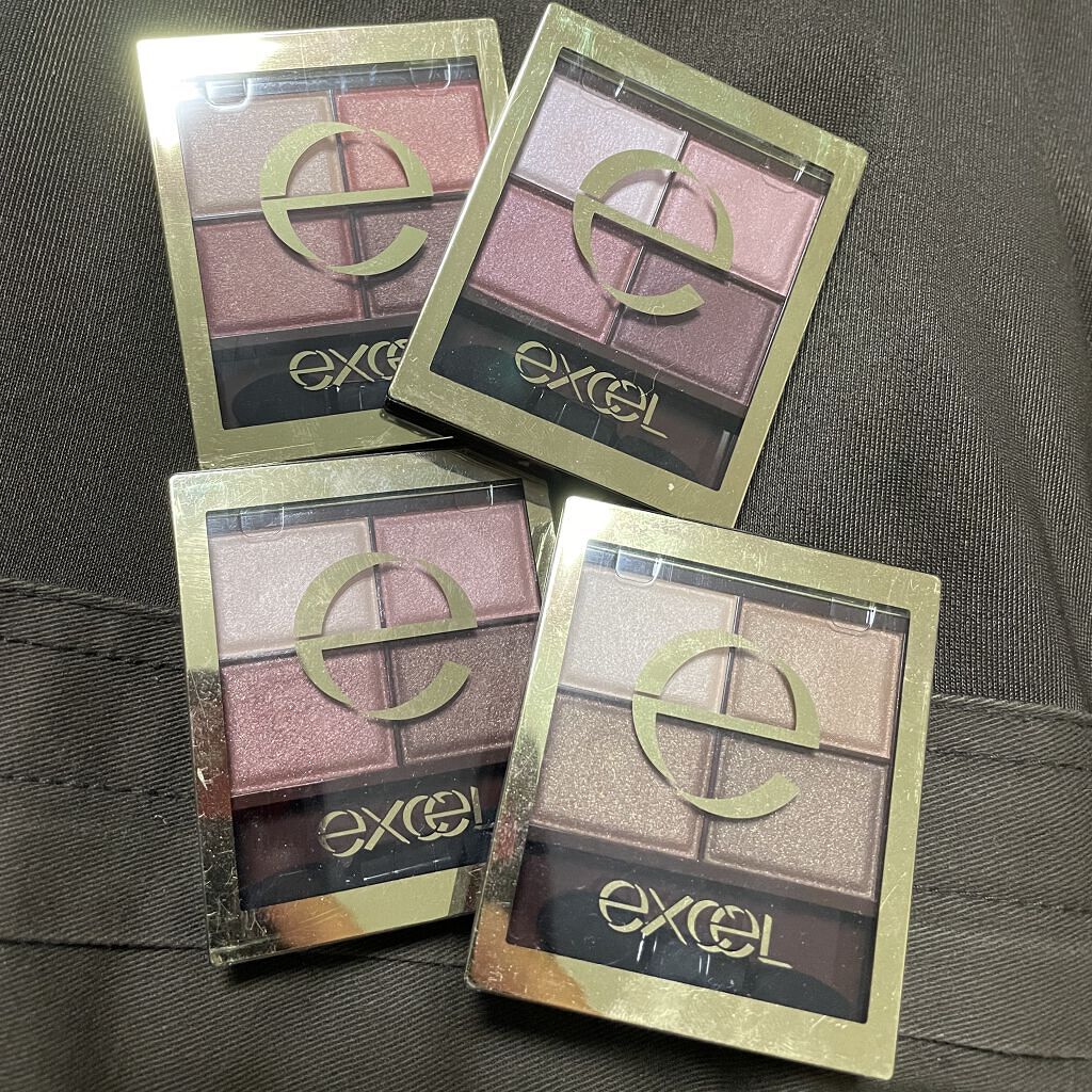 リアルクローズシャドウ/excel/アイシャドウパレットを使ったクチコミ（1枚目）