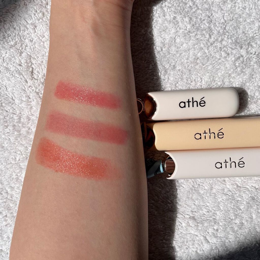 オーセンティック リップ バーム/athé/口紅を使ったクチコミ（3枚目）