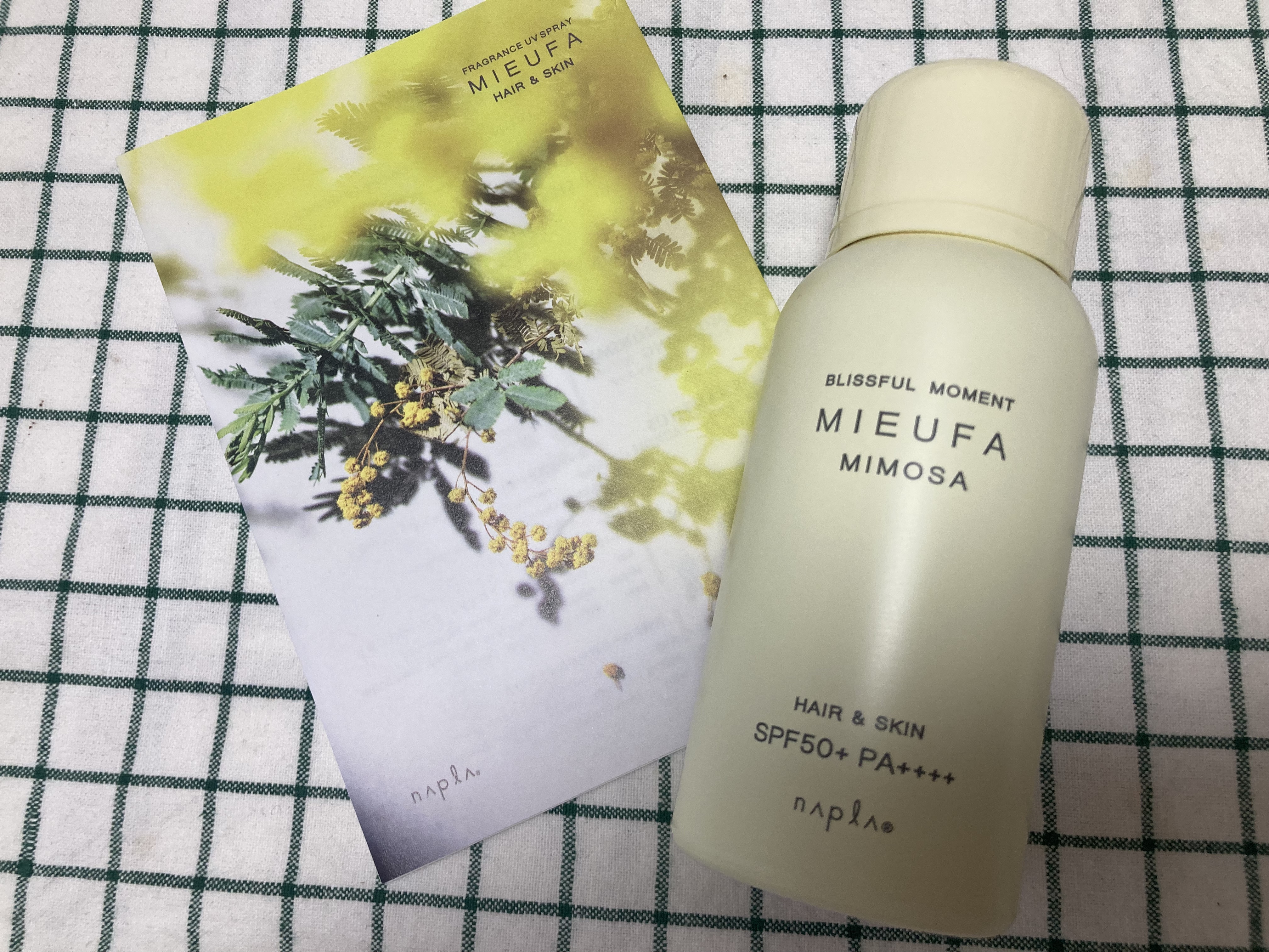 ミーファ フレグランスUVスプレー テンダーリリィ/MIEUFA/日焼け止めミスト・スプレーを使ったクチコミ（1枚目）