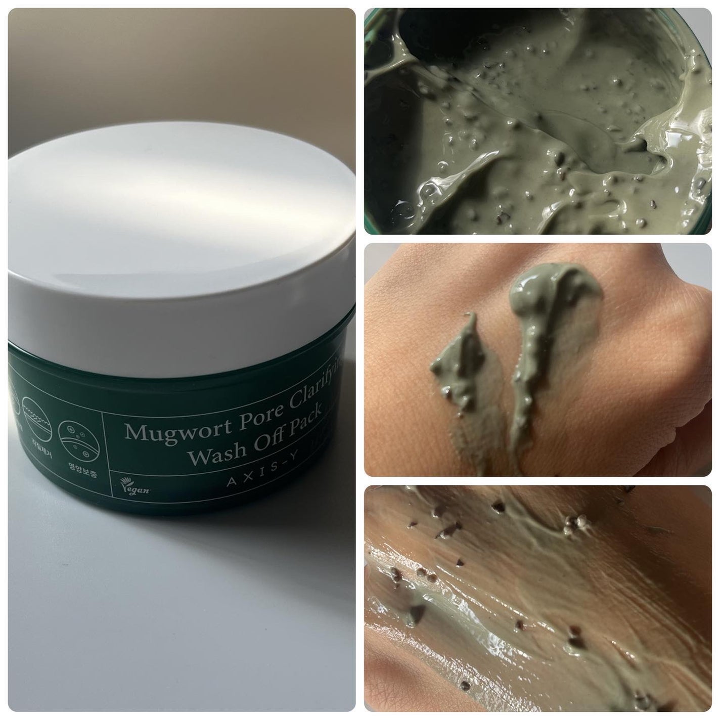 ヨモギ毛穴浄化ウォッシュオフパック/AXIS-Y/洗い流すパック・マスクを使ったクチコミ(2枚目)