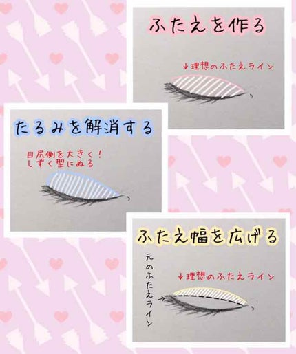 【旧品】オリシキ アイリッドスキンフィルム/D-UP/二重まぶた用アイテムを使ったクチコミ(4枚目)