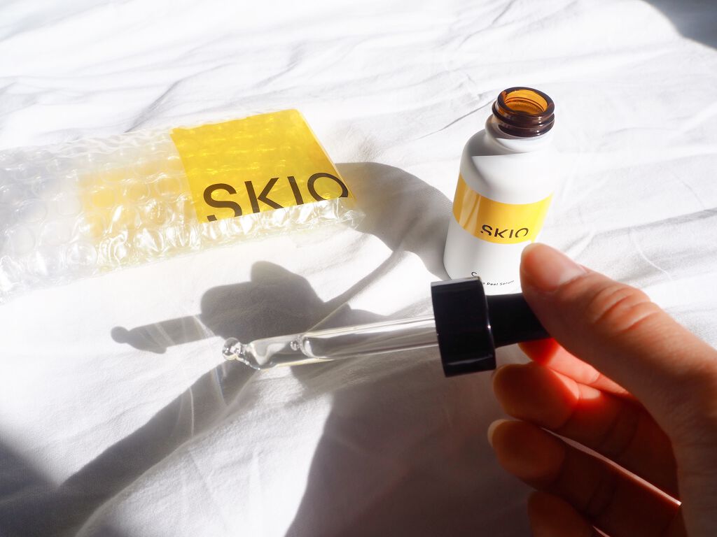 VC ホワイトピールセラム/SKIO/ブースター・導入液を使ったクチコミ（2枚目）