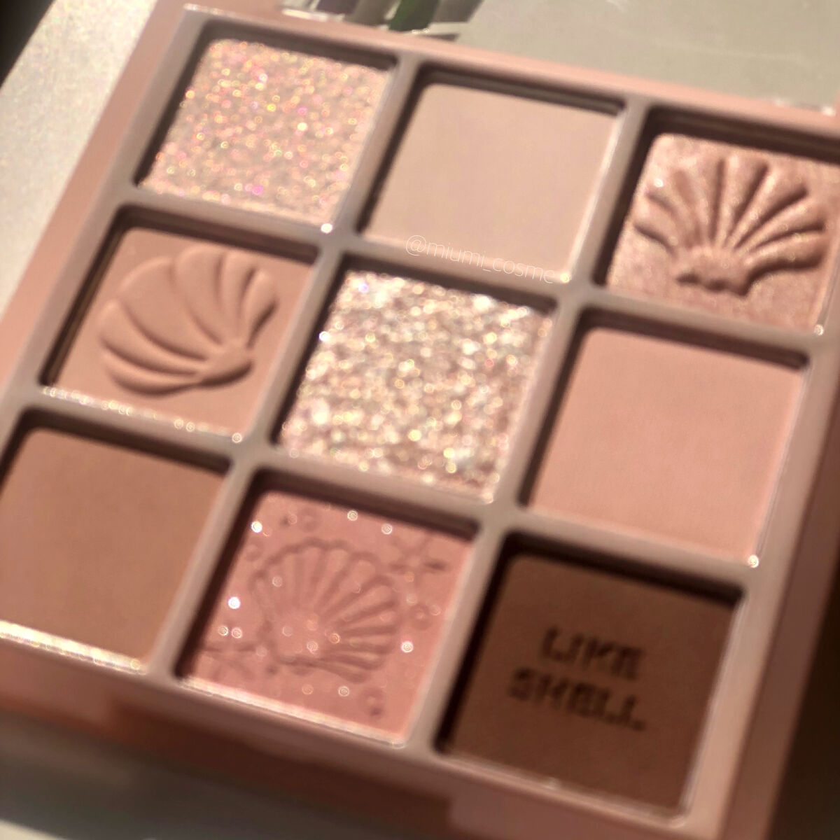 マイフェイブムードアイパレット 9カラー/HOLIKA HOLIKA/アイシャドウパレットを使ったクチコミ（2枚目）