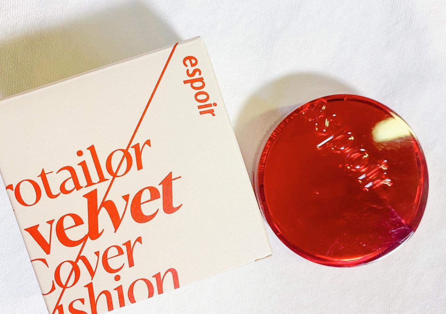 プロテーラービーベルベットカバークッション/espoir/クッションファンデーションを使ったクチコミ（1枚目）