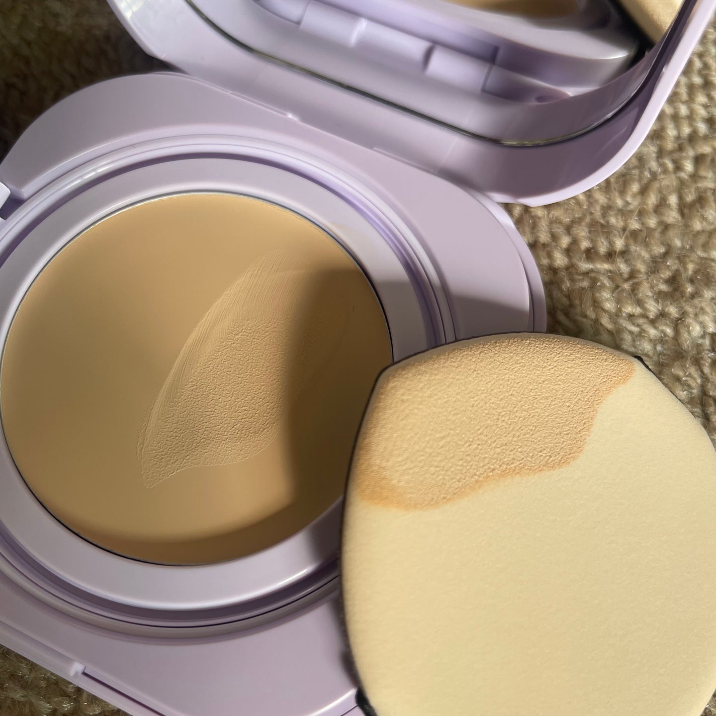 SPステイ クリームパクト ファンデーション/MAYBELLINE NEW YORK/クリーム・エマルジョンファンデーションを使ったクチコミ(4枚目)