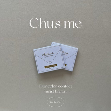 Chu's me monthly/Chu's me/1ヶ月(1MONTH)カラコンを使ったクチコミ(1枚目)