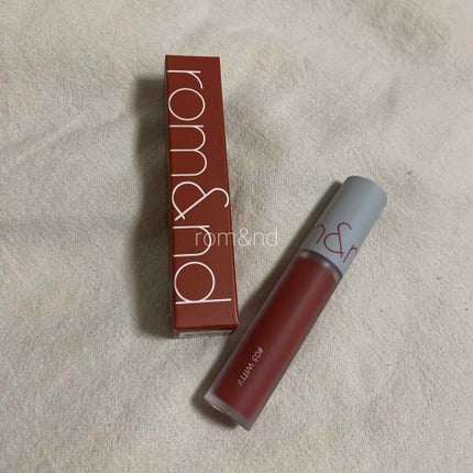 ゼロベルベットティント/rom&nd/リップティントを使ったクチコミ(1枚目)