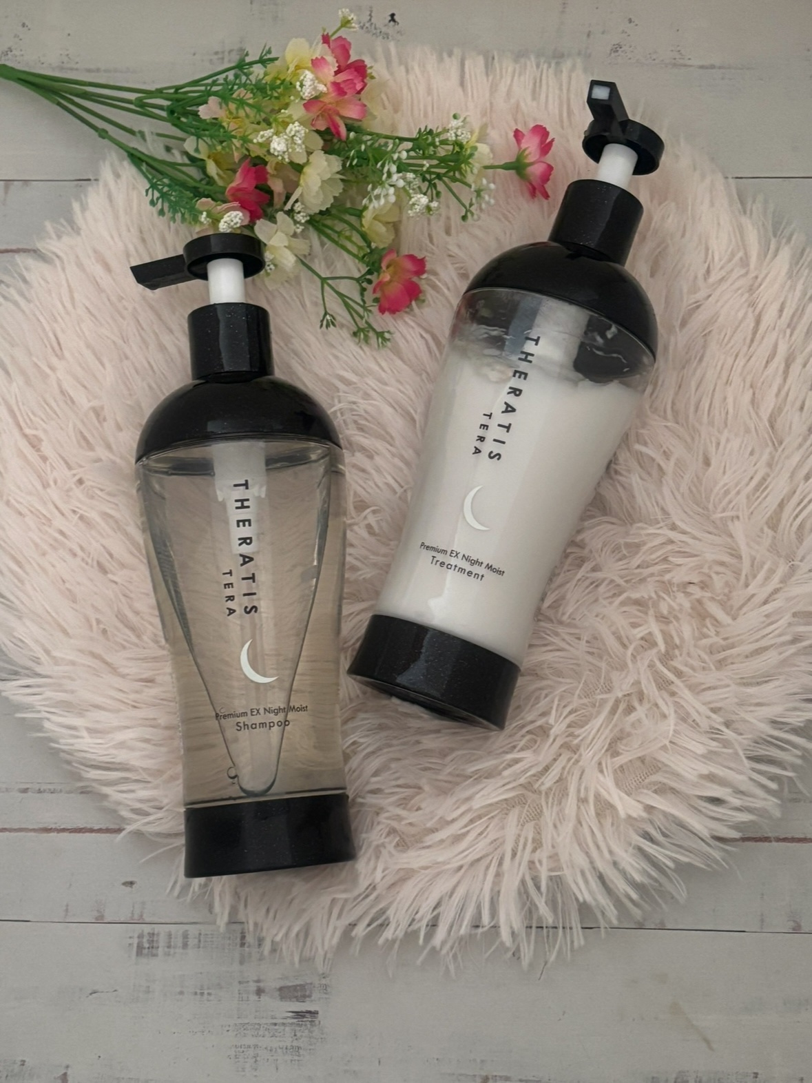 セラティス テラ プレミアム EX ナイト モイスト シャンプー/ヘアトリートメント/THERATIS/市販シャンプーを使ったクチコミ（1枚目）