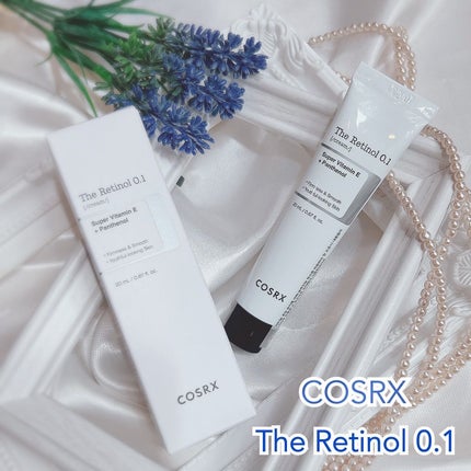 RXザ・レチノール0.1クリーム/COSRX/フェイスクリームを使ったクチコミ(1枚目)