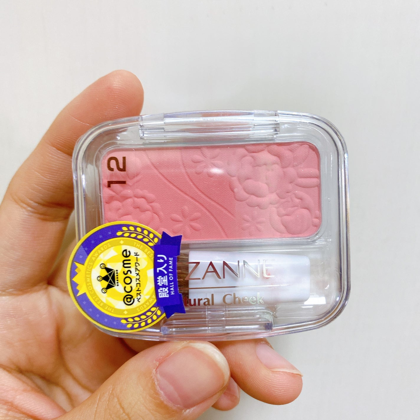 ナチュラル チークN/CEZANNE/パウダーチークを使ったクチコミ(3枚目)