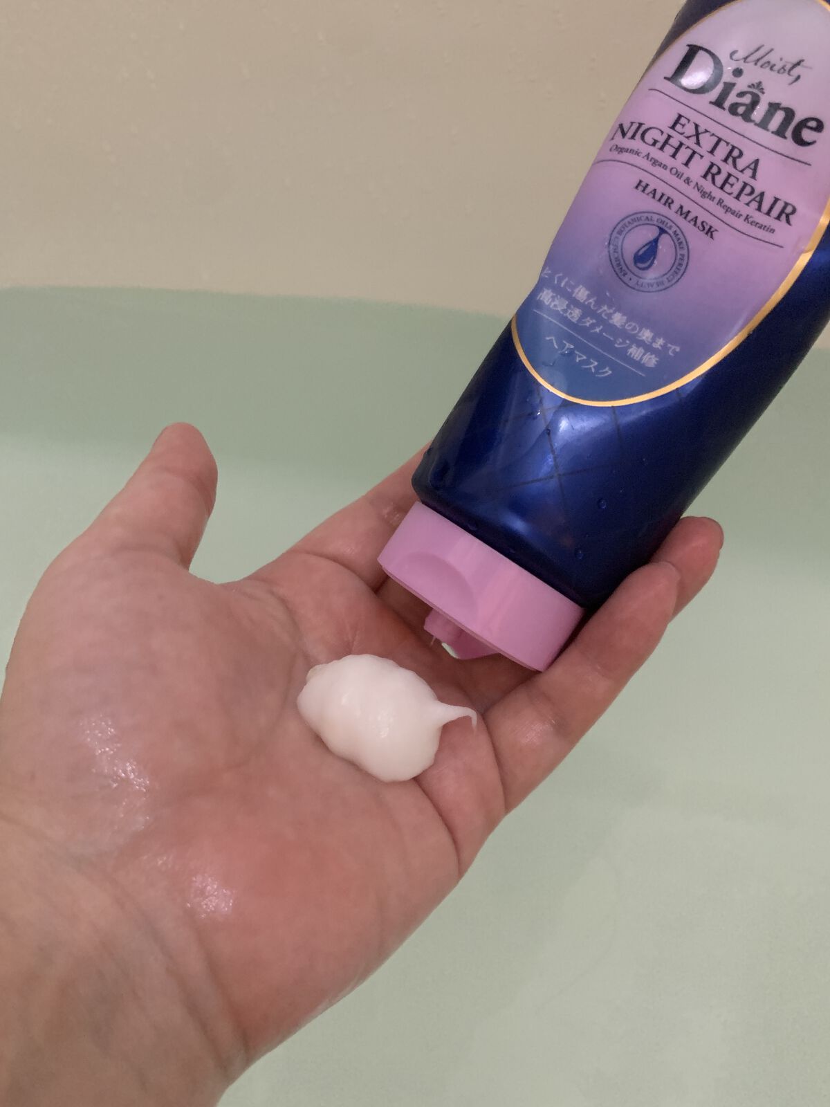 エクストラナイトリペア ヘアマスク/ダイアン/ヘアマスク・ヘアパックを使ったクチコミ（2枚目）